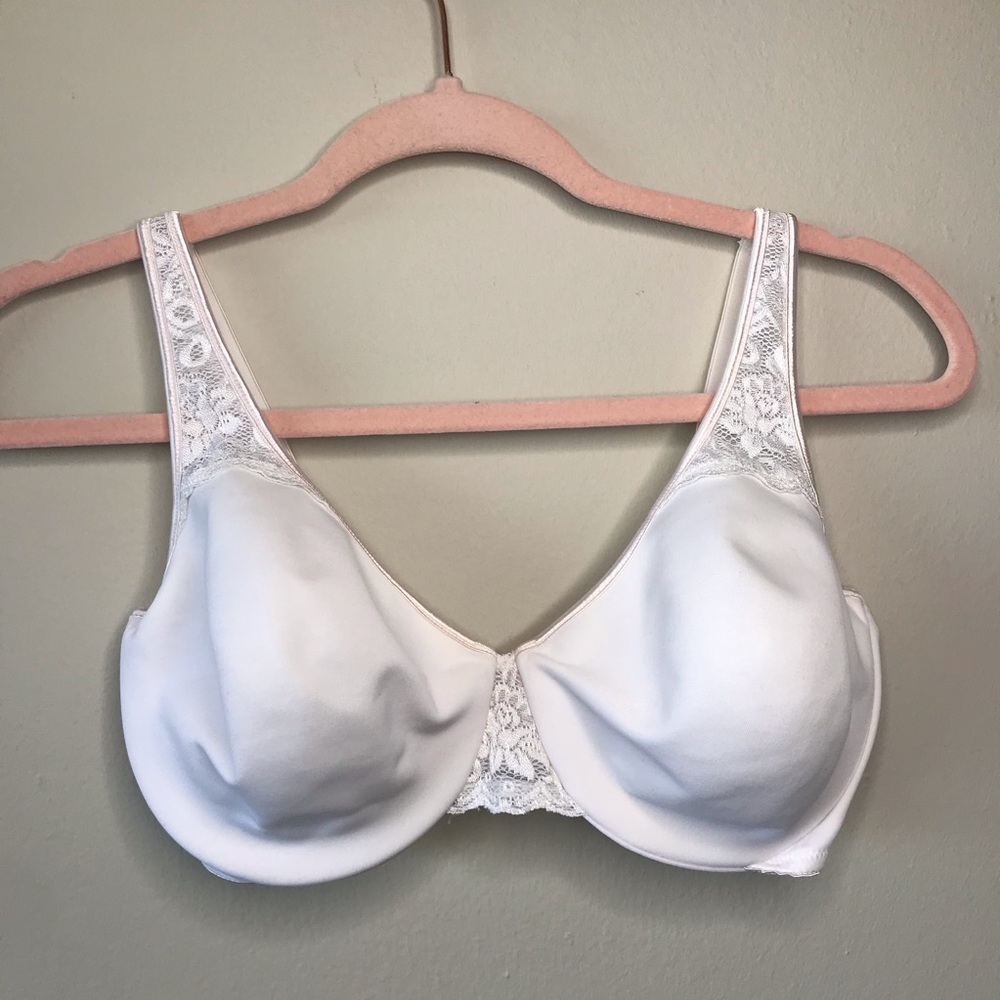 Vanity Fair Seamless Body Full Figure Bra White